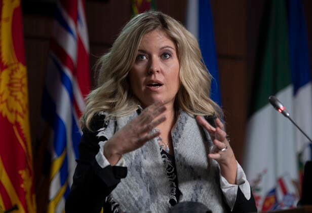 Canada, Michelle Rempel Garner press conference in Ottawa