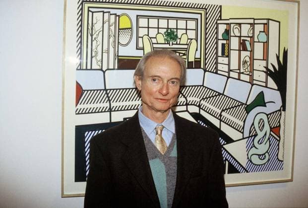 Roy Lichtenstein, 100th birthday on 27 October - died 1997