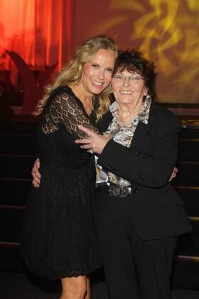 Katja Burkard mourns deceased mother, archive pictures