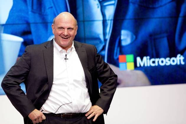 Steve Ballmer will soon receive one billion dollars in dividends, according to a media report, archive images