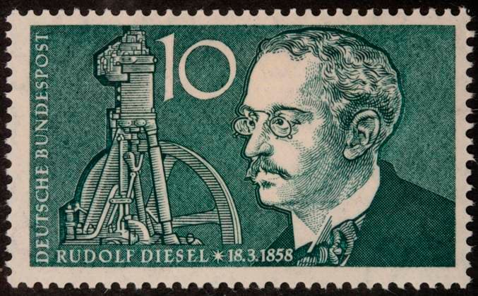 Rudolf Diesel, 110th anniversary of his death on 29 September