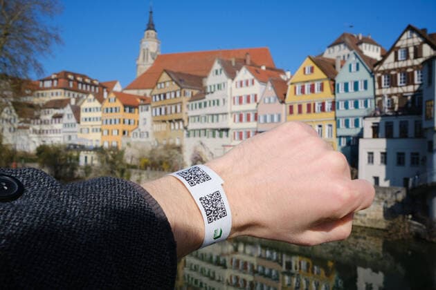 Baden-Wuerttemberg, day ticket of the Corona model city Tübingen