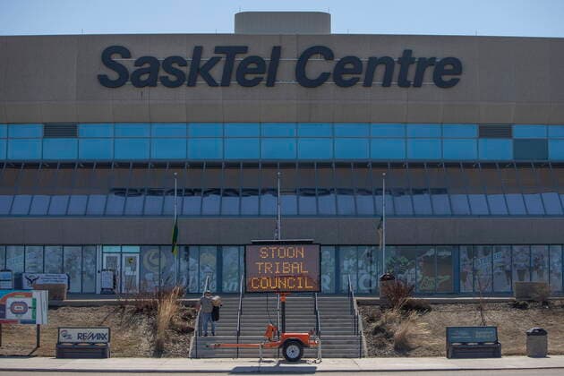 Coronavirus in Canada, vaccination centre in Saskatoon