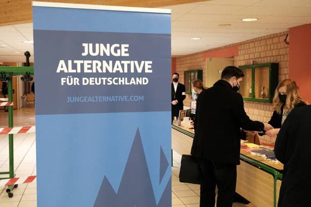 Office for the Protection of the Constitution in NRW categorises Junge Alternative as a suspected case, archive images