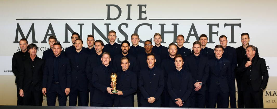 The team premiere in Berlin