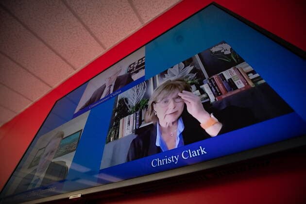 Canada, Hearing of Christy Clark in the Cullen Commission