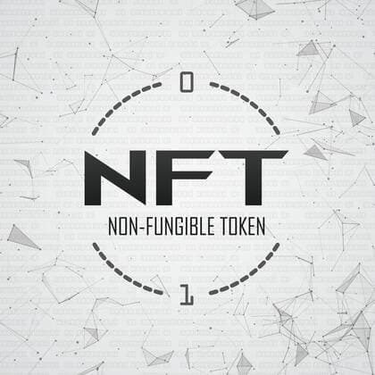 Non-Fungible Token NFT - Symbol images
