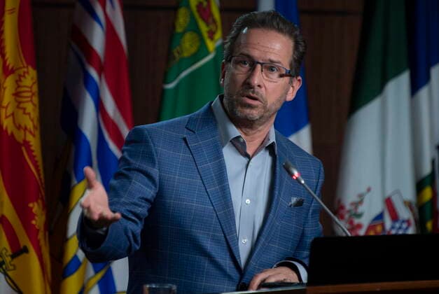 Canada, Yves-Francois Blanchet Press conference in Ottawa