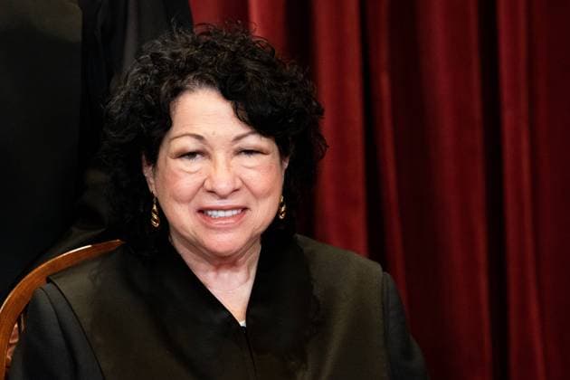 US Supreme Court - Justice Sonia Sotomayor - Archive Images