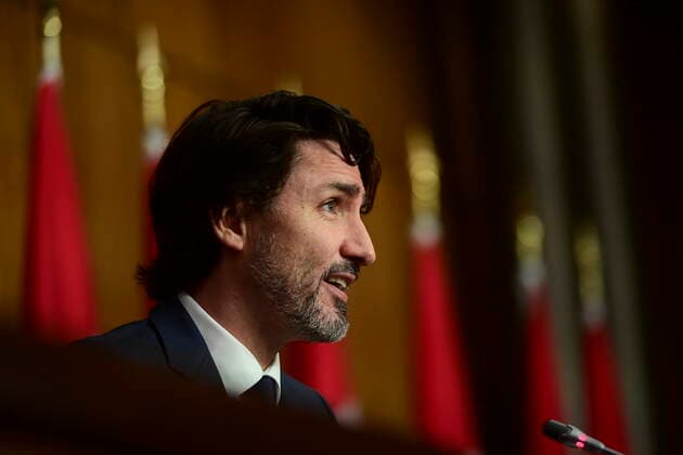 Canada, Justin Trudeau press conference in Ottawa