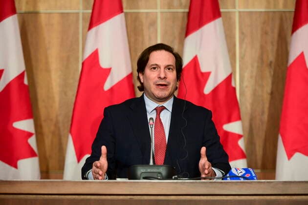 Canada, Minister Marco Mendicino Press Conference in Ottawa