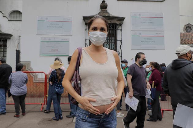 Coronavirus in Mexico, vaccination of pregnant women in Mexico City