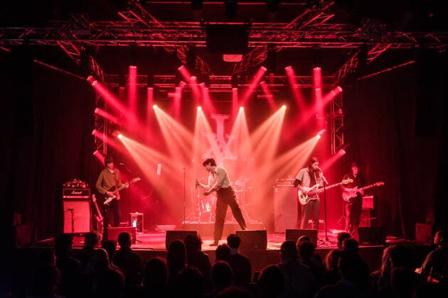 Iceage concert in Roskilde