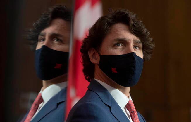 Canada, Prime Minister Justin Trudeau Press Conference in Ottawa