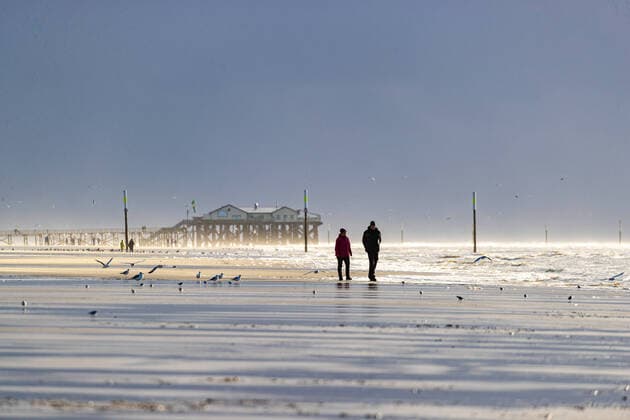 Calendar motifs: German North Sea coast