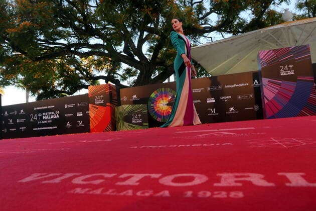Malaga Film Festival, red carpet of the Sunday Gala