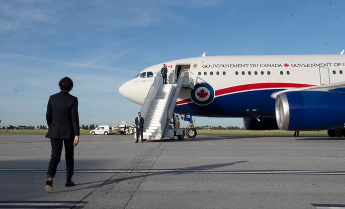 Canada, Justin Trudeau departure for G7 summit