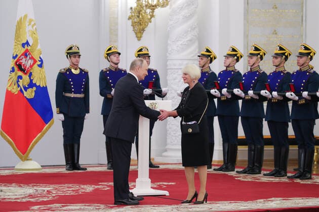 Russia, President Vladimir Putin during an award ceremony on Russia Day in Moscow.