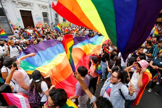 Mexico, LGBT demonstration in Guadalajara