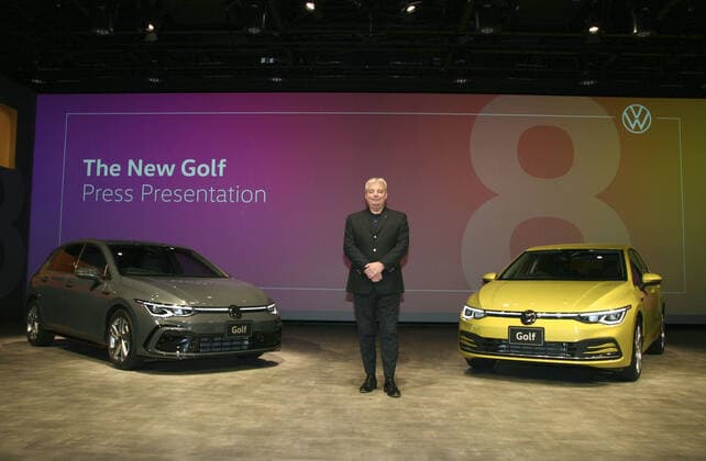 Japan, Volkswagen presents new VW Golf in Tokyo