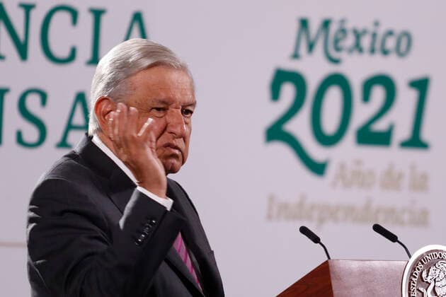 Mexico, President Andres Manuel Lopez Obrador Press Conference in Mexico City