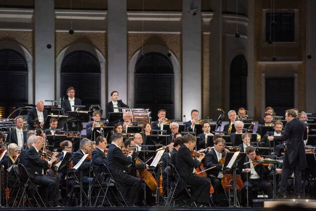 Summer Night Concert of the Vienna Philharmonic Orchestra in front of Schönbrunn Palace