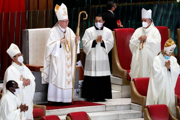Mexico, Mass in the Basilica of Guadalupe with Cardinal Pietro Parolin