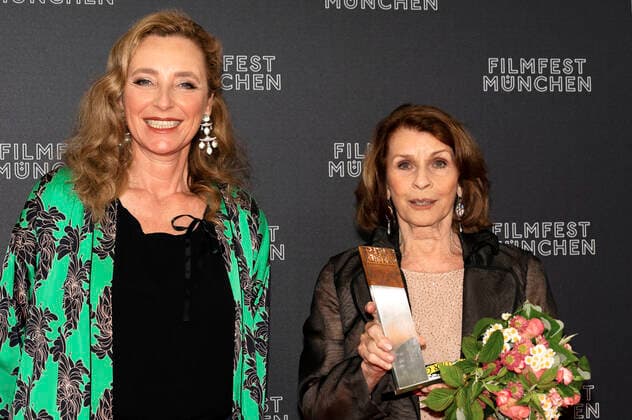 Presentation of the CineMerit Award to Senta Berger at the 38th Munich Film Festival