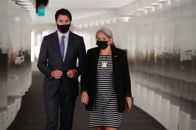 Canada, Prime Minister Justin Trudeau visits Canadian Museum of History in Gatineau