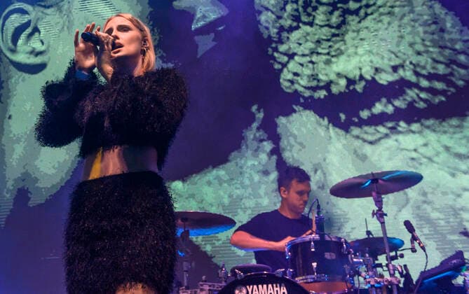 Clara concert at the Havefest at Tivoli in Copenhagen