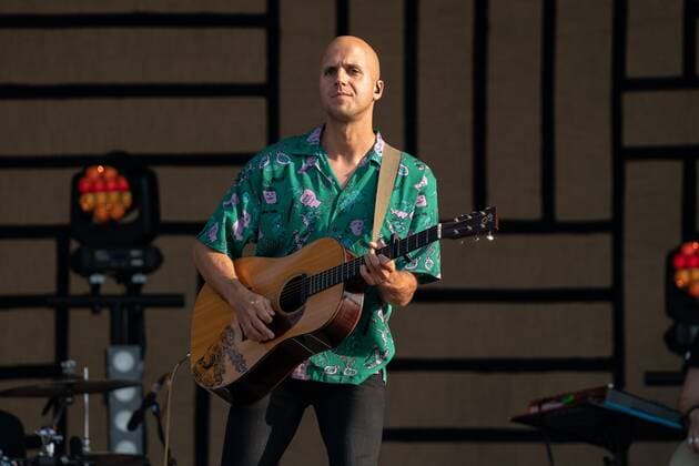 Milow concert at the Strandkorb Open Air in Wiesbaden