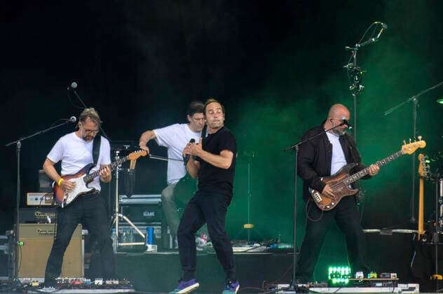 Bosse concert at the Strandkorb Open Air in Mönchengladbach