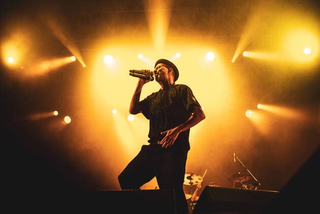 Subsonica concert at the Flowers Festival in Collegno