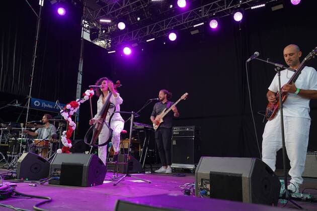 Nesrine concert in Madrid