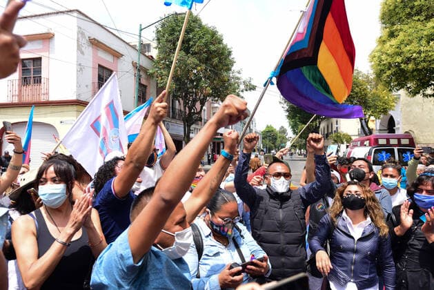 Mexico, transgender community celebrate gender identity law in Toluca