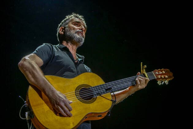 Jorge Drexler concert at Festival Noches del Botanico