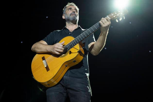 Jorge Drexler concert at the Noches del Botanico Festival in Madrid