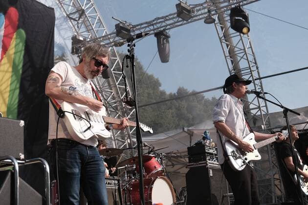 Tocotronic concert at Kulturzelt Kassel