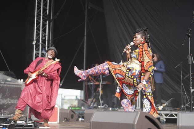 Kaleidoscope Festival in London - Ibibio Sound Machine Concert