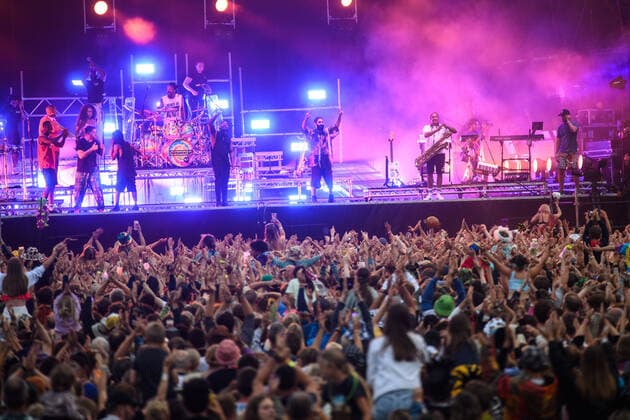 Latitude Festival in Suffolk - Rudimental Concert