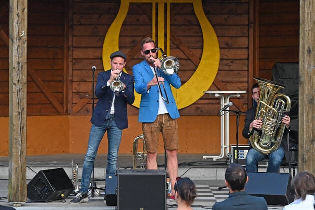 Alpkan concert at the Salzkammergut Festival in Gmunden