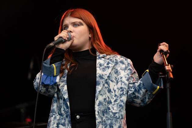 The Voice Kids finalist Loi at the picnic concert in Ladenburg