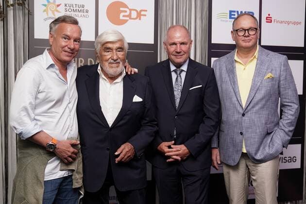 Nibelungen Festival in Worms, award of the Mario Adorf Prize