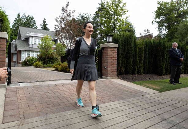 Canada, Huawei CFO Meng Wanzhou on his way to Vancouver hearing