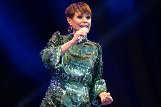 Francine Jordi concert at the Summer in the City event in Bern