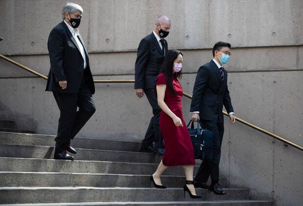 Canada, Huawei CFO Meng Wanzhou Hearing in Vancouver