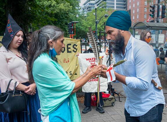 Canada, Jagmeet Singh visits Halifax
