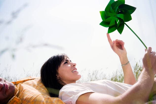 IMAGO Creative, rural life, Living green in the country with sustainability