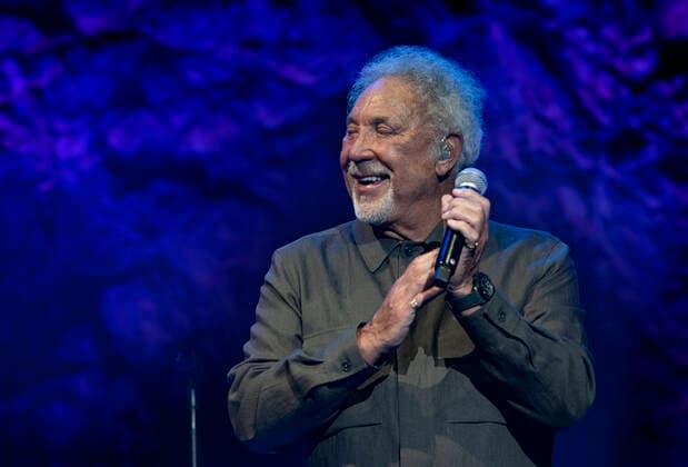 Tom Jones concert in Marbella
