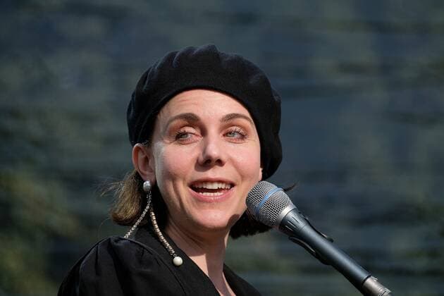 Anna Depenbusch concert at Kulturzelt in the open air in Kassel